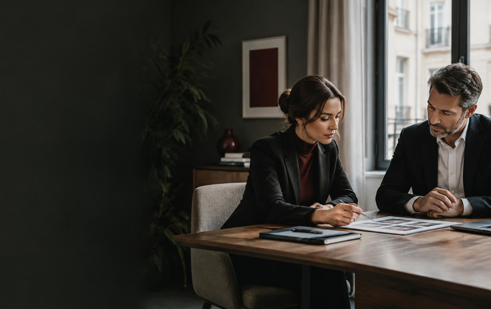 A candidate completing a focused professional evaluation